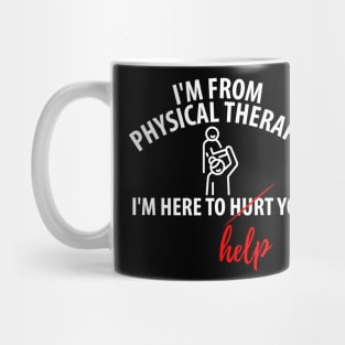 physiotherapist physical therapy gift saying funny Mug